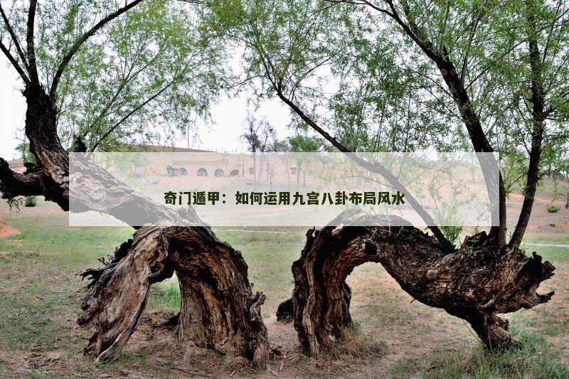 奇门遁甲：如何运用九宫八卦布局风水