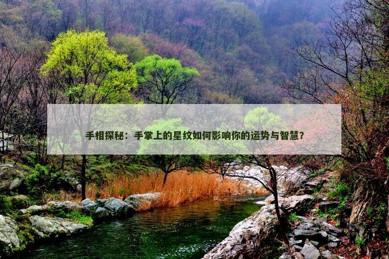手相探秘：手掌上的星纹如何影响你的运势与智慧？